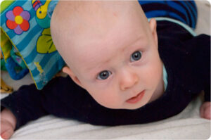 baby rolling