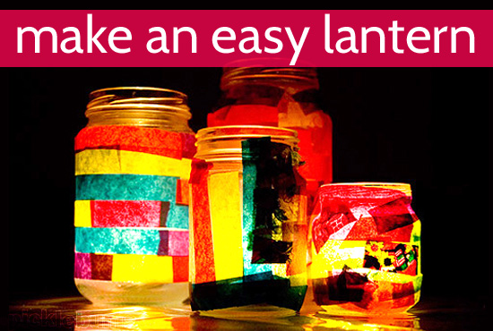Easy Art for Kids - Make a Lantern - Picklebums