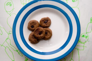 tiny chocolate biscuits