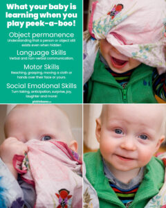 What babies learn from playing peek-a-boo