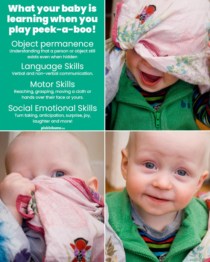What babies learn from playing peek-a-boo