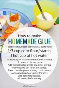 homemade glue