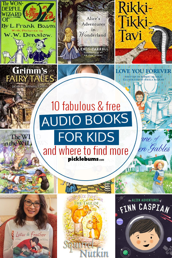 10 Fabulous Free Audiobooks For Kids Picklebums