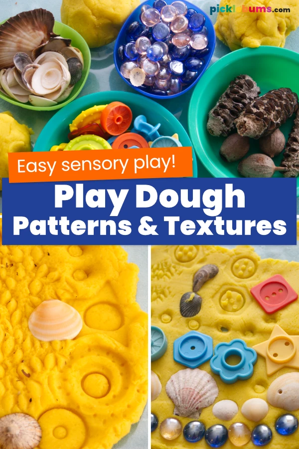 playdough patterns and textures activity