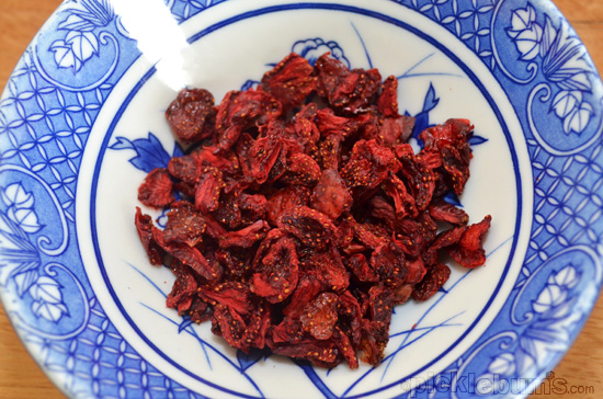  Oven Dried Strawberries