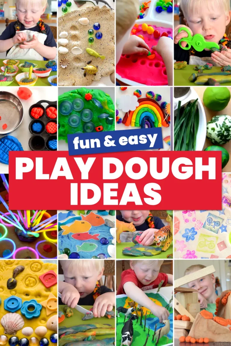 fun and easy playdough ideas