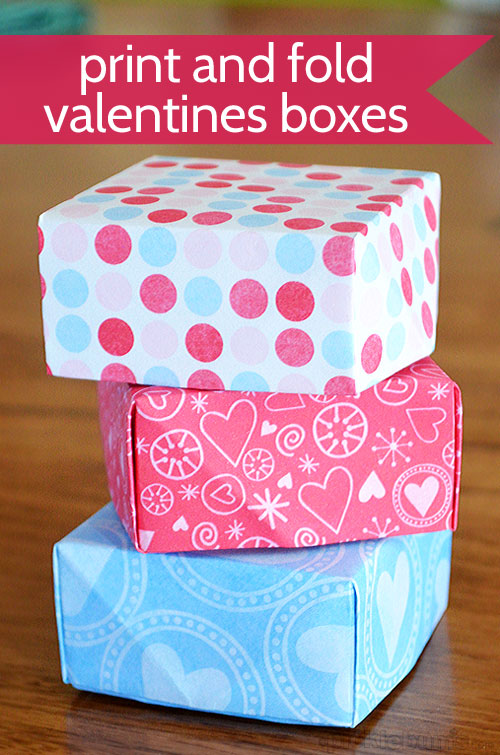 print and fold boxes