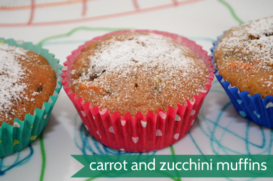 carrot and zucchini muffin recipe