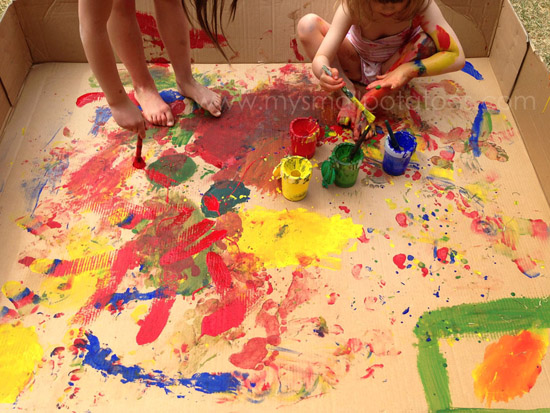 Letting the Mess In Without Losing Your Head - 5 messy play survival tips for reluctant grownups