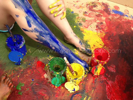 Letting the Mess In Without Losing Your Head - 5 messy play survival tips for reluctant grownups