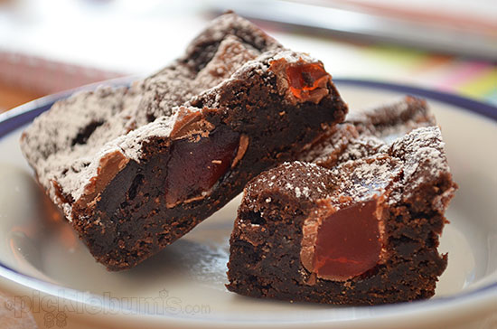 Turkish Delight Brownies - a treat for all the Turkish dleight lovers! 