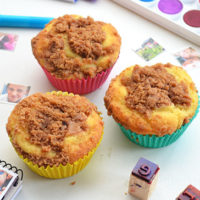 Pear Crumble Muffins - great after school snack!