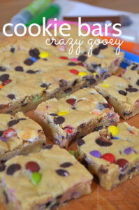 crazy gooey cookie bars... so bad but so good!