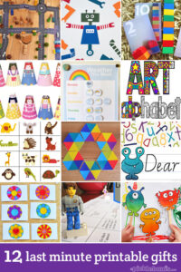 12 super last minute printable gifts for kids!