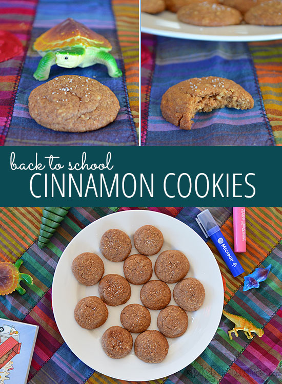 Cinnamon Cookies - a great lunch box treat.