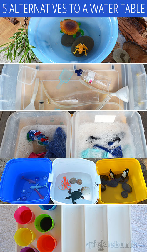  Five Easy Alternatives to a Water Table