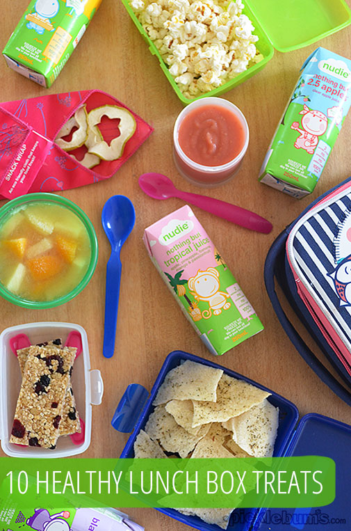 Ten Healthier Lunchbox Treats