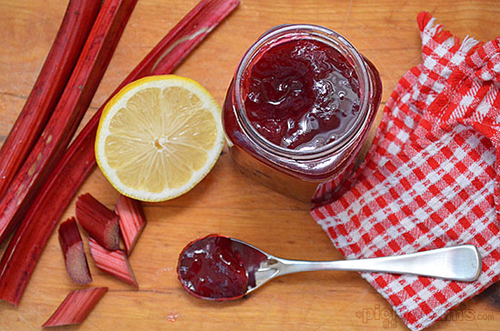 rhubarb jam recipe