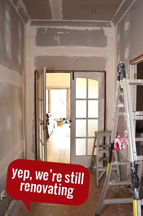 Still Renovating - a story of never ending renovations and why I am happy about it... mostly. 
