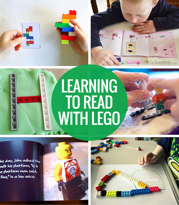 Beginning Reading With Lego - because there is more to learning to reading than just words and books