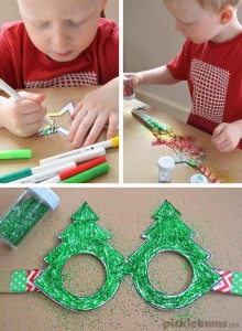 Free Printable Christmas Glasses! - Picklebums