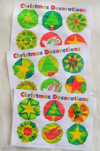 Make an Easy Christmas Garland - Free Printable - Picklebums