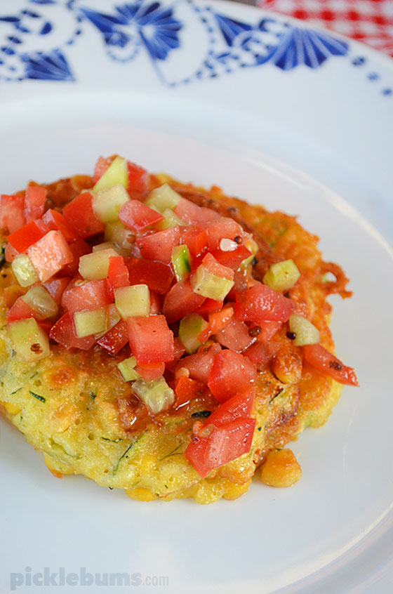 Corn Fritters - easy and delicious recipe for breakfast lunch or dinner! 