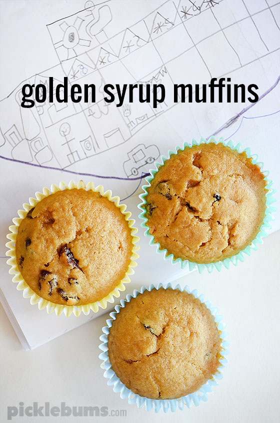 Golden Syrup Muffins 