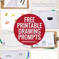 Free Printable Drawing prompts - feasy access to all our free printable drawing prompts here