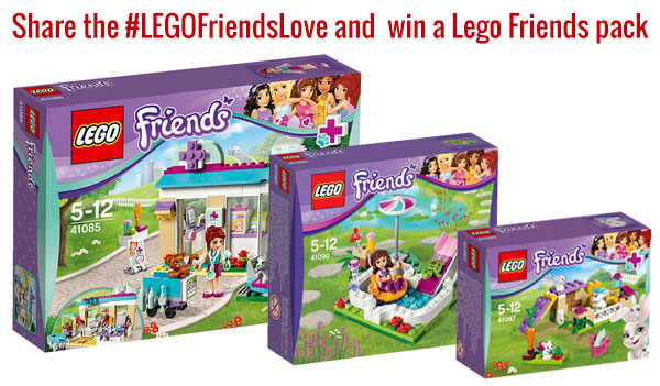 Host a 'Best Friends Day' with LEGO Friends and our easy ideas including a free printable Lego playmat