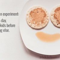 Lets do an experiment - Just for a day, put your kids before everything else.
