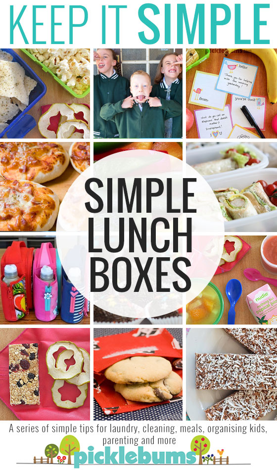 Simple Lunch Box ideas - Simple tips and tricks for taking the stress out of school lunches