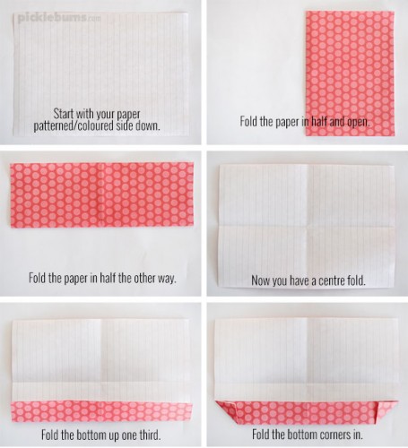 Two Easy Foldable Letters - Picklebums