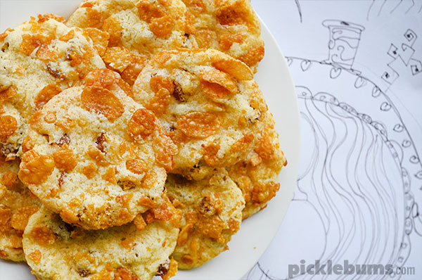 Cornflake Cookies - the perfect afternoon snack