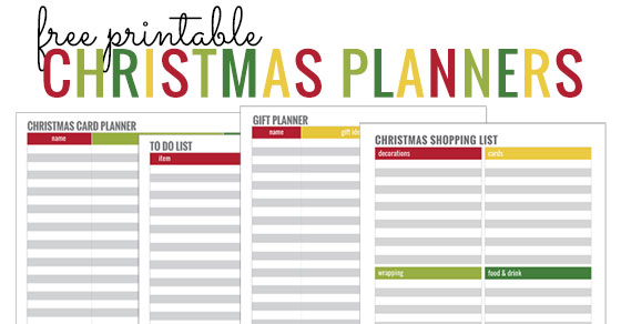 Tips For A Calm Christmas Plus Free Printable Christmas Planners Picklebums
