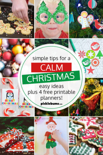 10 Tips for a Calm Christmas, plus Free Printable Christmas Planner ...