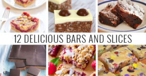 12 Delicious bar and slice recipes