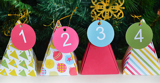 Easy Printable Advent Calendar To Make - Picklebums