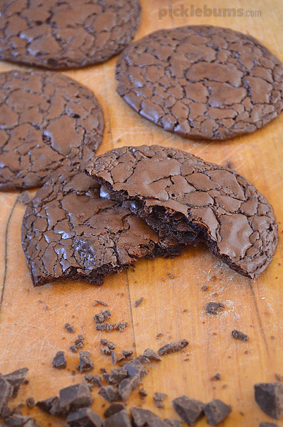Chocolate fudge cookies - an easy gluten free cookie recipe