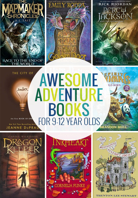 Awesome adventure books for 9-12 year olds! 