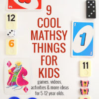 9 cool mathsy things for kids! - Videos, games, activities and more math ideas for 5-12 year olds