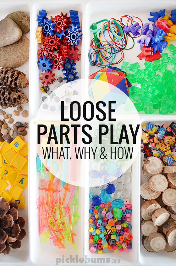 Loose Parts Play - what is it, why is it cool, and what do you need to do it? 