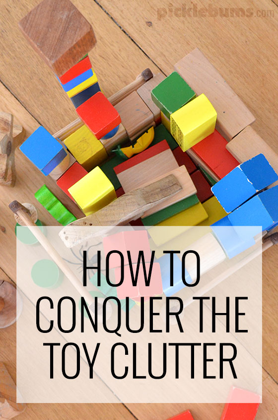 How to conquer the toy clutter