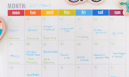 How I meal plan for an entire month in just half an hour!