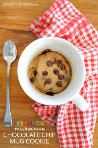 Chocolate Chip Mug Cookie