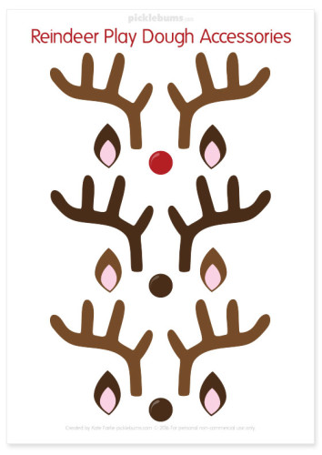 Reindeer Playdough - an Easy, No-cook, Chocolate Playdough recipe ...