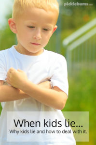 When kids lie - Why kids lie and how to deal with it
