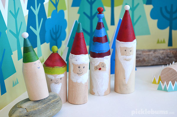 Make your own gnome forest with our free printable forest set 