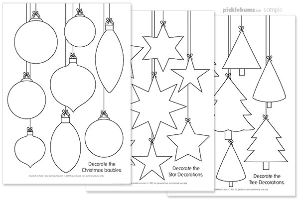 Design a decoration - free printable drawing prompts!