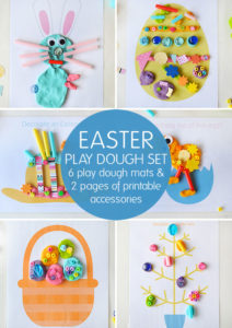 Easter Play dough set